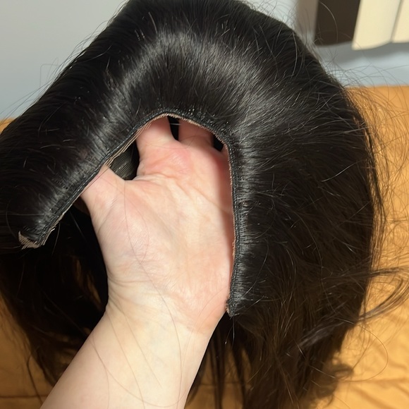 U Part Wig Natural Brown Color - Picture 5 of 8